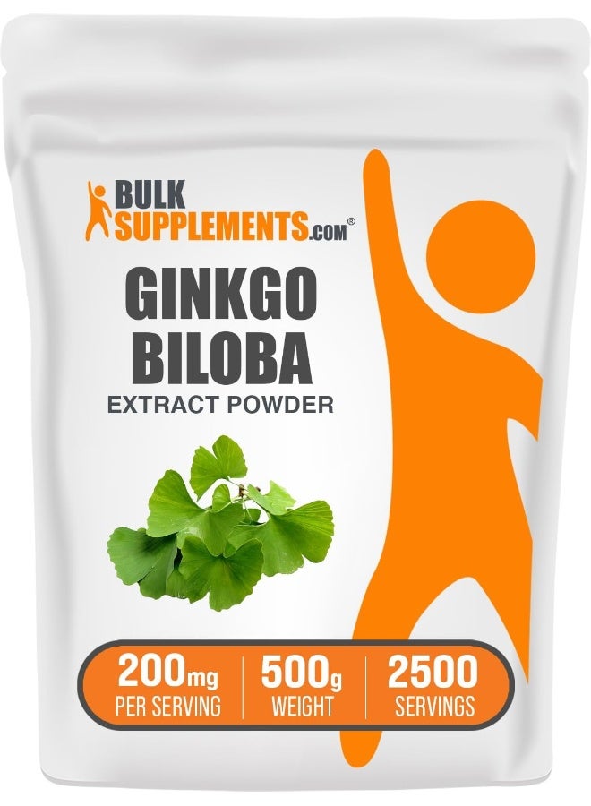 BULKSUPPLEMENTS.COM Ginkgo Biloba Extract Powder - Image 1